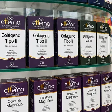 Prateleira de suplementos Etterna