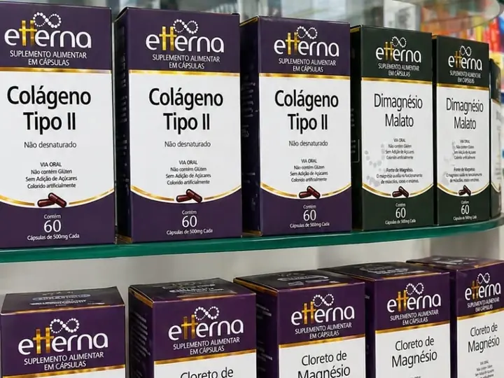 Prateleira de suplementos Etterna